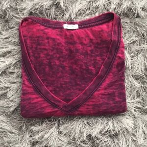 Burnout Vneck T-shirt Never Worn